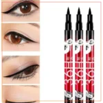 (Pack of 3) Womens & Girls 36H Long-Lasting Black Waterproof Liquid Pencil Eyeliner