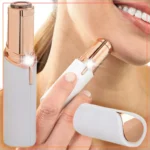 Flawless Painless Facial Hair Remover Cell Operated Epilator For Eyebrow Upper Lips  - Mini Shaver For Women