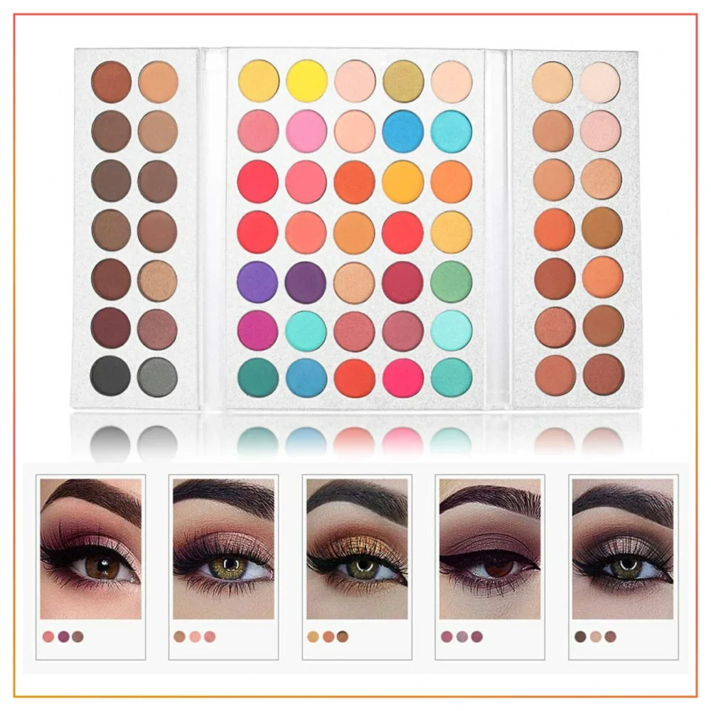 Beauty Glazed Gorgeous Me Eyeshadow Palette 63 Colors Kit
