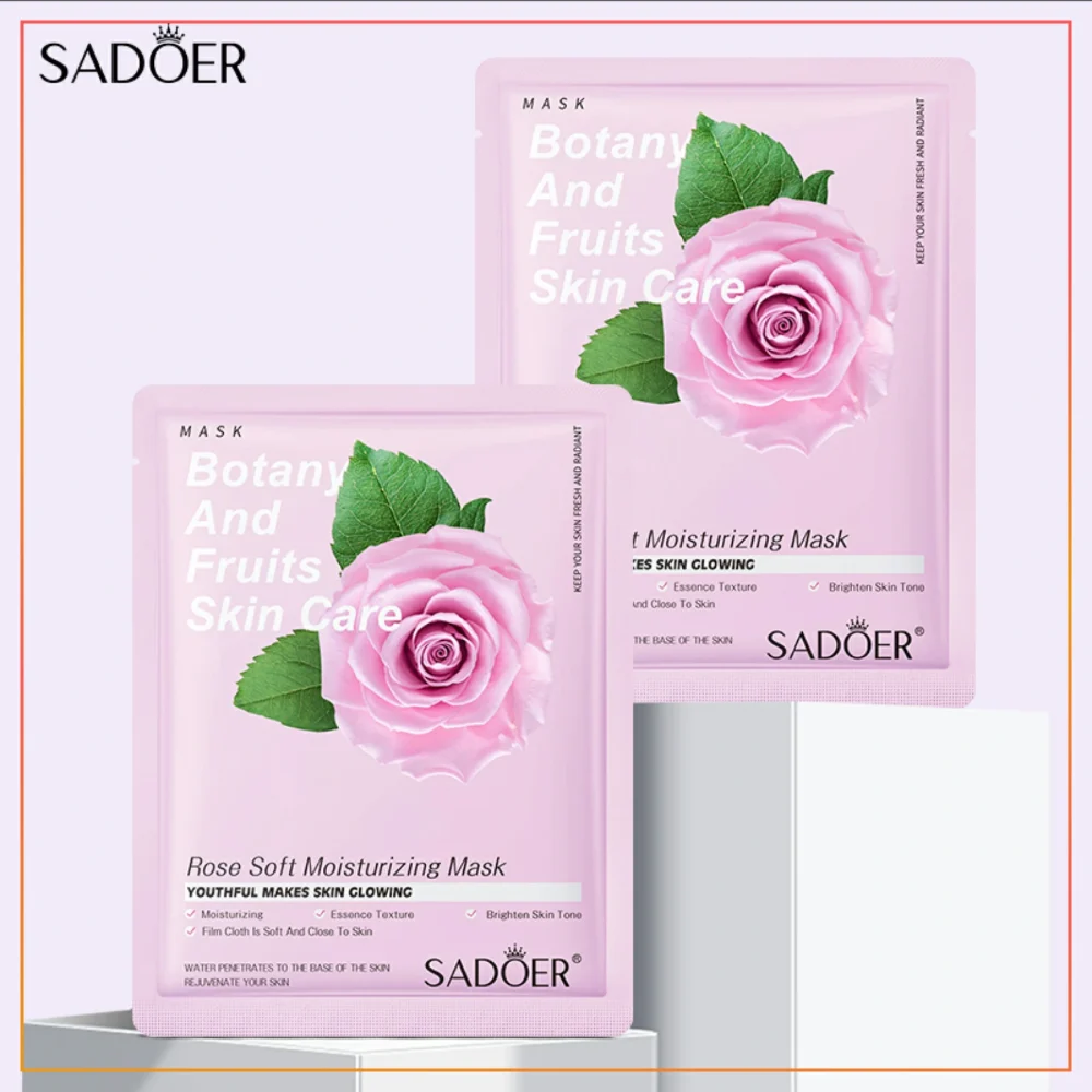 Sadoer Botany Rose Soft  Nourishing  Moisturizing Mask Face Sheet