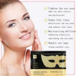 (Pack of 5) Senana Marina Honeycomb Tightening Eye Mask For Skin Care Beauty Moisturizing Anti Freckle Firming Gentle Repair Elasticity