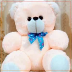 (16 Inch) Soft And Fluffy Net Ribbon Teddy Bear For Girls/ Kids Stuffed Teddy Bears Plush Toys For Kids Knot Style Teddy Bear For Gift-Skin (Copy)