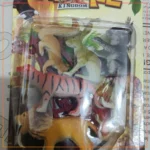 Wild Animal Zoo Rubber Set with tree and track Toys For Kids & Boys