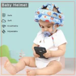 Baby Helmet For Crawling Walking Running - Soft Cushion - Adjustable Protective Cap Infant Baby Safety Head Guard 