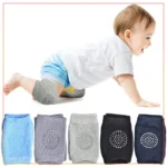 Knee Pads For Baby / Baby Knee Protection Baby Knee Pads For Crawling Breathable Adjustable Elastic Knee Elbow Pads Safety Protector Unisex Infant Toddler-Multicolor