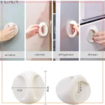( PACK OF 3) Cabinet Drawer Handle- Self-Stick Cabinet Drawer Handle Helper Auxiliary Kitchen Cabinet Door Window Handle Sticker Convenient Opening Stick-on Handles