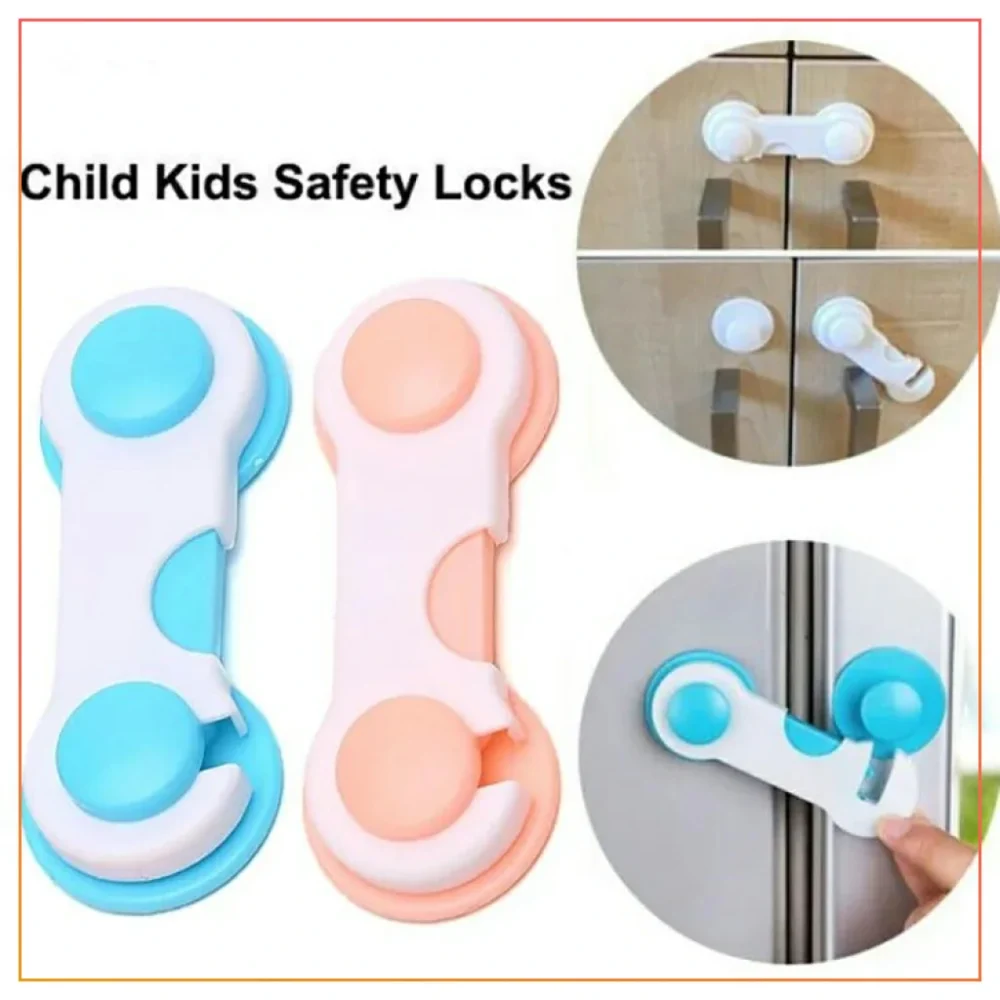Child Safety Locks Drawer Cabinets Fridge Locks Furniture Blockers Doors Baby Safety Lock Security Toddler Safety