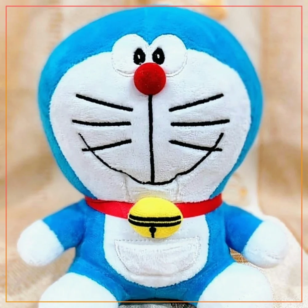 12 Inch Doraemon Smile Face Stuffed Toy For Kids Teddy Bear Plush Toy