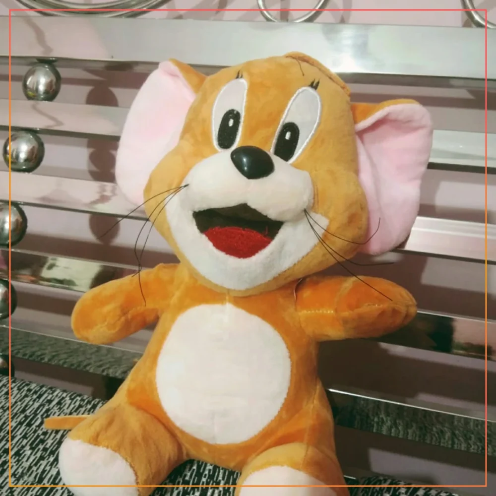 Jerry Stuffed Toy - 10 Inches In Height Plush Animal Toy For Kids