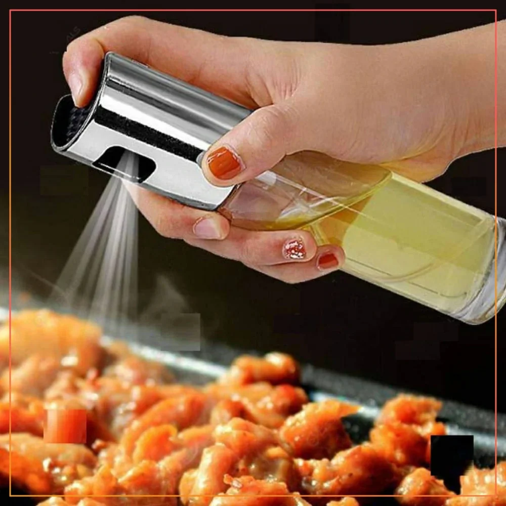 Glass Oil Spray Bottle Pump for Oil-Control Kitchen Olive Oil-Sprayer Pot Bottle Dispenser Gadget Cooking Tools For BBQ,Baking,Frying,SaladGlass Oil Spray Bottle Pump for Oil-Control Kitchen Olive Oil-Sprayer Pot Bottle Dispenser Gadget Cooking Tools For BBQ,Baking,Frying,Salad