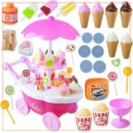 Kids Sweet Shop And Icecream Parlor With Light And Sound - Kids Pretend Play Toys - Kids Toys