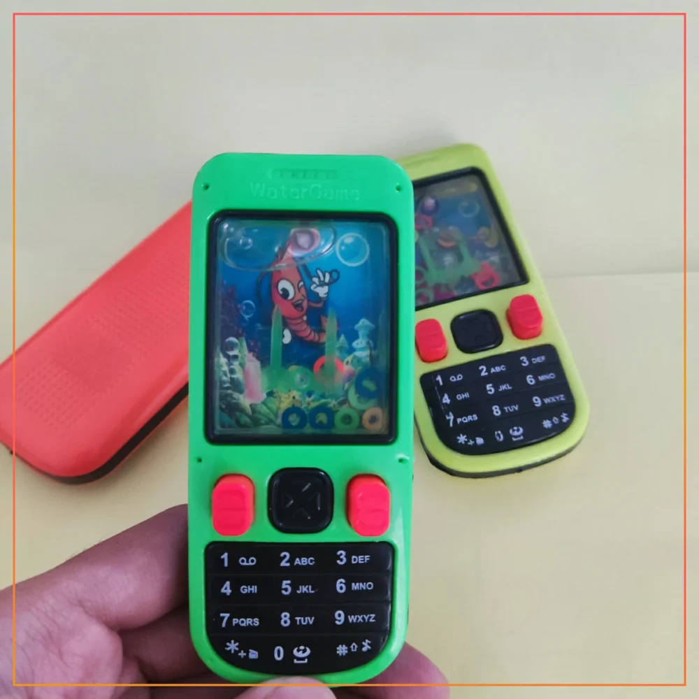 Mobile Water Ring Game Fun Toy ,Children Toys-Green
