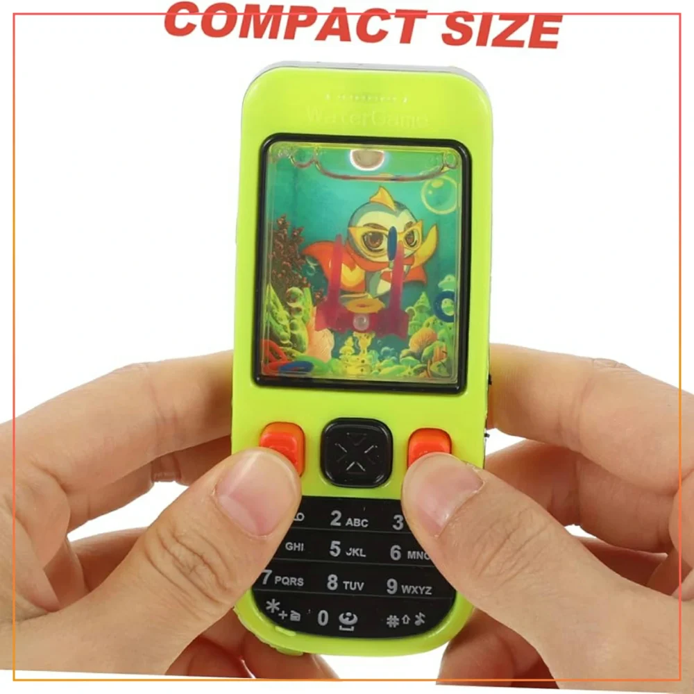 Mobile Water Ring Game Fun Toy ,Children Toys-Yellow