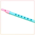Musical Instrument Plastic Flute Whistle Toy for Kids, Birthday Gift-Blue