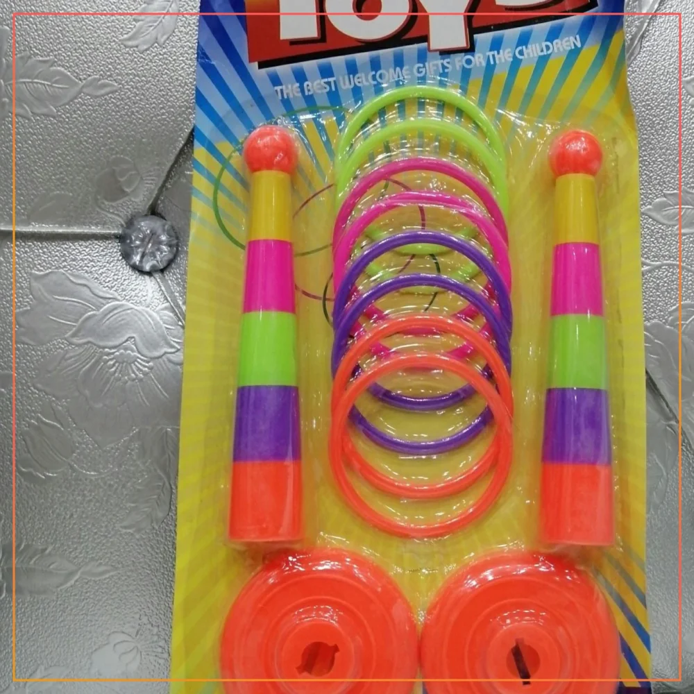 Set of 2 Small Ring Tower Game For Kids