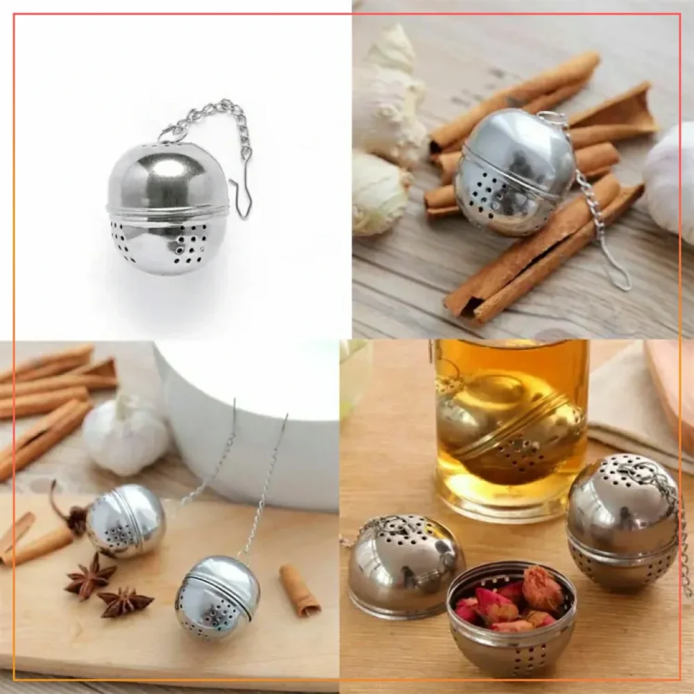 Tea Infuser, Stainless Steel Tea Strainer, Ball Mesh Tea Strainer